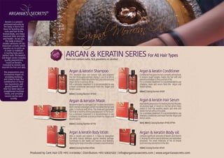 Argan&Keratin Catalog