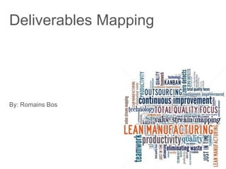 Deliverables Mapping | PPTX