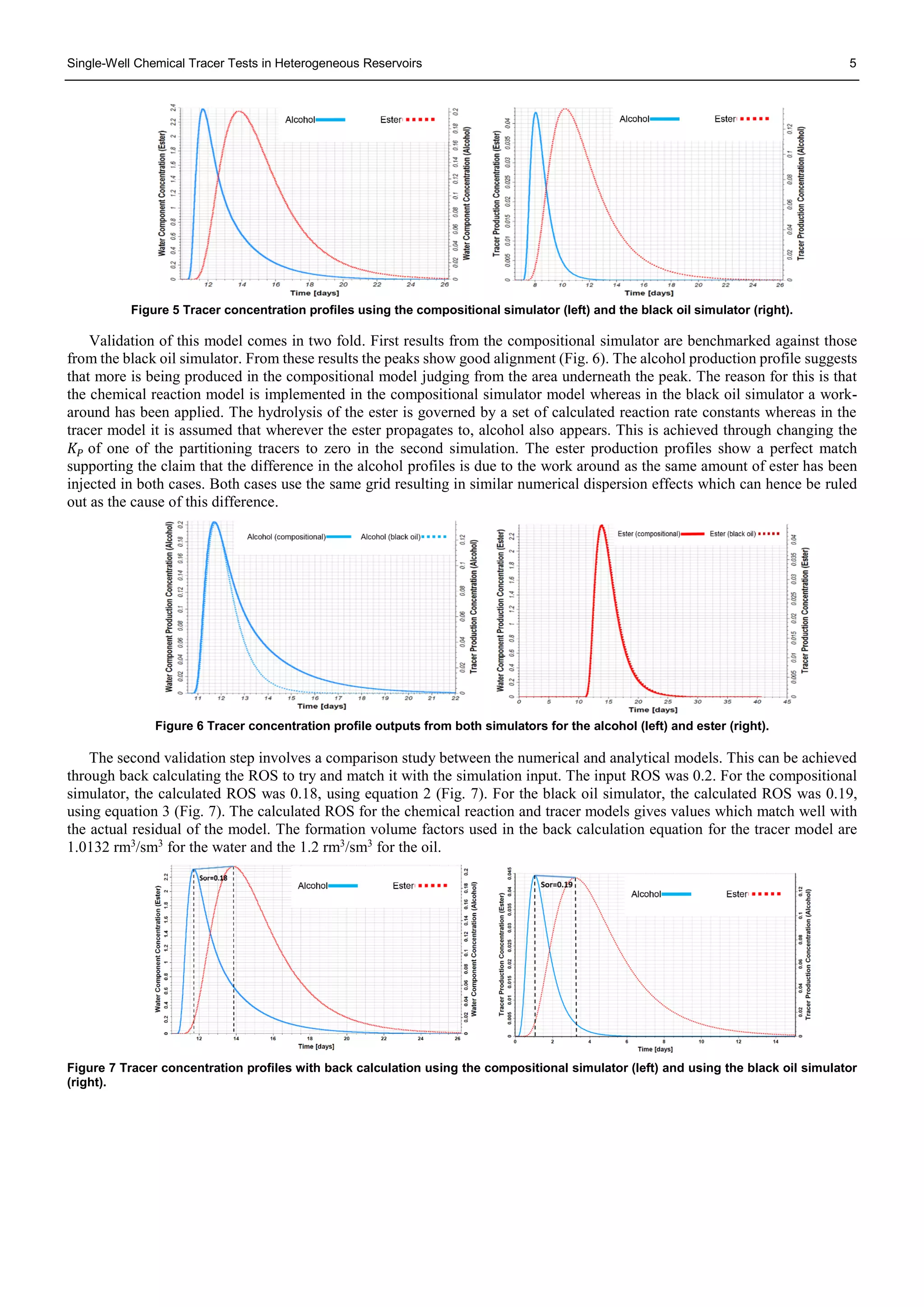 Single-Well Chemical Tracer Tests in Heterogeneous Reservoirs | PDF
