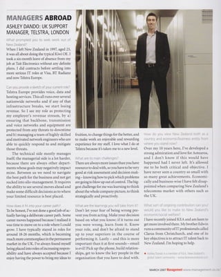 NZ Management Magazine 2007