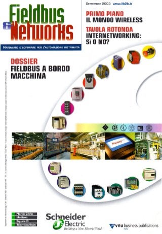 9 Profibus per la fisica nucleare - Fieldbus & Networks – Settembre 2003 - Cristian Randieri - Intellisystem Technologies 