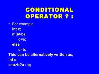 Flow of Control | PPT