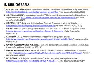 FAG 2º Bachillerato - UD9. Gestión de la Contabilidad I | PDF