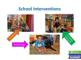 School Interventions
Therapy Dogs
 