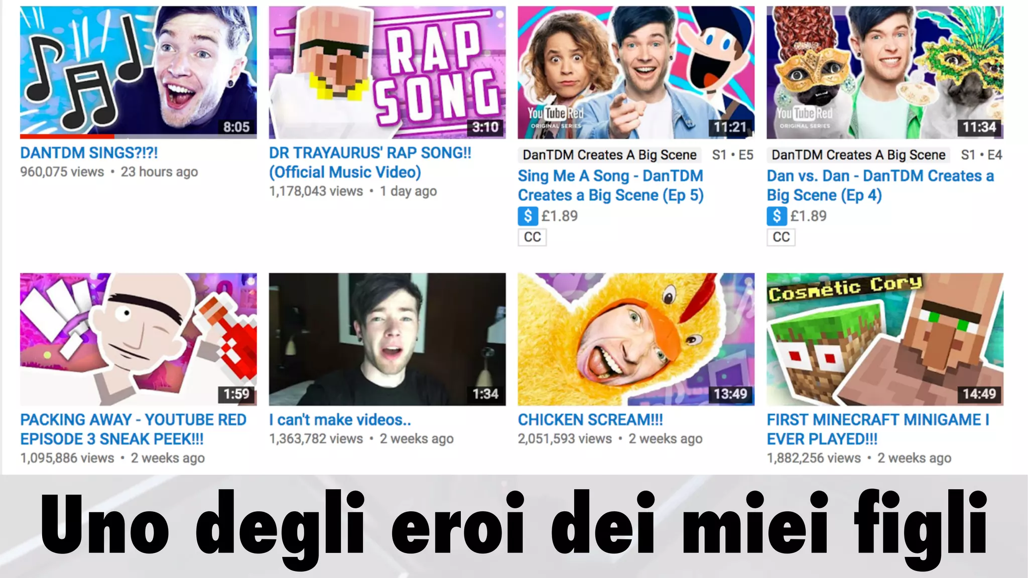 Uno degli eroi dei miei figli
 