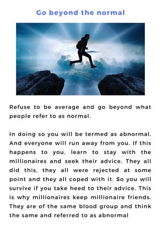 9 goal achievement secrets of millionaires PDF