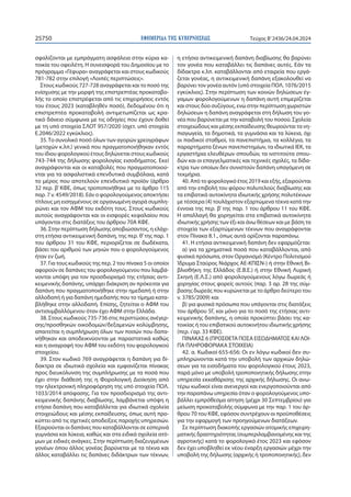 ΕΦΗΜΕΡΙ∆Α TΗΣ ΚΥΒΕΡΝΗΣΕΩΣ
25750 Τεύχος B’2436/24.04.2024
σφαλίζονται με εμπράγματη ασφάλεια στην κύρια κα-
τοικία του οφειλέτη. Η συνεισφορά του Δημοσίου με το
πρόγραμμα «Γέφυρα» αναγράφεται και στους κωδικούς
781-782 στην επιλογή «Λοιπές περιπτώσεις».
Στους κωδικούς 727-728 αναγράφεται και το ποσό της
ενίσχυσης με την μορφή της επιστρεπτέας προκαταβο-
λής το οποίο επιστρέφεται από τις επιχειρήσεις εντός
του έτους 2023 (καταβληθέν ποσό), δεδομένου ότι η
επιστρεπτέα προκαταβολή αντιμετωπίζεται ως κρα-
τικό δάνειο σύμφωνα με τις οδηγίες που έχουν δοθεί
με τη υπό στοιχεία ΣΛΟΤ 957/2020 (σχετ. υπό στοιχεία
Ε.2046/2022 εγκύκλιος).
35.Το συνολικό ποσό όλων των αγορών χρεογράφων
(μετοχών κ.λπ.) γενικά που πραγματοποιήθηκαν εντός
του ίδιου φορολογικού έτους δηλώνεται στους κωδικούς
743-744 της δήλωσης φορολογίας εισοδήματος. Εκεί
αναγράφονται και οι καταβολές που πραγματοποιού-
νται για τα ασφαλιστικά επενδυτικά συμβόλαια, κατά
το μέρος που αποτελούν επενδυτικό προϊόν (άρθρο
32 περ. β’ ΚΦΕ, όπως τροποποιήθηκε με το άρθρο 115
παρ. 7 ν. 4549/2018). Εάν ο φορολογούμενος αποκτήσει
τίτλους μη εισηγμένους σε οργανωμένη αγορά συμπλη-
ρώνει και τον ΑΦΜ του εκδότη τους. Στους κωδικούς
αυτούς αναγράφονται και οι εισφορές κεφαλαίου που
υπάγονται στις διατάξεις του άρθρου 70Α ΚΦΕ.
36. Στην περίπτωση δήλωσης αποβιώσαντος, η ελάχι-
στη ετήσια αντικειμενική δαπάνη, της περ. θ’της παρ. 1
του άρθρου 31 του ΚΦΕ, περιορίζεται σε δωδέκατα,
βάσει του αριθμού των μηνών που ο φορολογούμενος
ήταν εν ζωή.
37. Για τους κωδικούς της περ. 2 του πίνακα 5 οι οποίοι
αφορούν σε δαπάνες του φορολογούμενου που λαμβά-
νονται υπόψη για τον προσδιορισμό της ετήσιας αντι-
κειμενικής δαπάνης, υπάρχει διάκριση αν πρόκειται για
δαπάνη που πραγματοποιήθηκε στην ημεδαπή ή στην
αλλοδαπή ή για δαπάνη ημεδαπής που το τίμημα κατα-
βλήθηκε στην αλλοδαπή. Επίσης, ζητείται ο ΑΦΜ του
αντισυμβαλλόμενου όταν έχει ΑΦΜ στην Ελλάδα.
38. Στους κωδικούς 735-736 στις περιπτώσεις ανέγερ-
σης/προσθηκών οικοδομών/δεξαμενών κολύμβησης,
απαιτείται η συμπλήρωση όλων των ποσών που δαπα-
νήθηκαν και αποδεικνύονται με παραστατικά καθώς
και η αναγραφή του ΑΦΜ του εκδότη του φορολογικού
στοιχείου.
39. Στον κωδικό 769 αναγράφεται η δαπάνη για δί-
δακτρα σε ιδιωτικά σχολεία και εμφανίζεται πίνακας
προς διευκόλυνση της συμπλήρωσης με τα ποσά που
έχει στην διάθεσή της η Φορολογική Διοίκηση από
την ηλεκτρονική πληροφόρηση της υπό στοιχεία ΠΟΛ.
1033/2014 απόφασης. Για τον προσδιορισμό της αντι-
κειμενικής δαπάνης διαβίωσης, λαμβάνεται υπόψη η
ετήσια δαπάνη που καταβάλλεται για ιδιωτικά σχολεία
στοιχειώδους και μέσης εκπαίδευσης, όπως αυτή προ-
κύπτει από τις σχετικές αποδείξεις παροχής υπηρεσιών.
Εξαιρούνται οι δαπάνες που καταβάλλονται σε εσπερινά
γυμνάσια και λύκεια, καθώς και στα ειδικά σχολεία ατό-
μων με ειδικές ανάγκες. Στην περίπτωση διαζευγμένων
γονέων όπου άλλος γονέας βαρύνεται με τα τέκνα και
άλλος καταβάλλει τις δαπάνες διδάκτρων των τέκνων,
η ετήσια αντικειμενική δαπάνη διαβίωσης θα βαρύνει
τον γονέα που καταβάλλει τις δαπάνες αυτές. Εάν τα
δίδακτρα κ.λπ. καταβάλλονται από εταιρεία που εργά-
ζεται γονέας, η αντικειμενική δαπάνη εξακολουθεί να
βαρύνει τον γονέα αυτόν (υπό στοιχεία ΠΟΛ. 1076/2015
εγκύκλιος). Στην περίπτωση των κοινών δηλώσεων έγ-
γαμων φορολογούμενων η δαπάνη αυτή επιμερίζεται
και στους δύο συζύγους, ενώ στην περίπτωση χωριστών
δηλώσεων η δαπάνη αναγράφεται στη δήλωση του γο-
νέα που βαρύνεται με την καταβολή του ποσού. Σχολεία
στοιχειώδους και μέσης εκπαίδευσης θεωρούνται τα νη-
πιαγωγεία, τα δημοτικά, τα γυμνάσια και τα λύκεια, όχι
οι παιδικοί σταθμοί, τα πανεπιστήμια, τα κολλέγια, τα
παραρτήματα ξένων πανεπιστημίων, τα ιδιωτικά ΙΕΚ, τα
εργαστήρια ελευθέρων σπουδών, τα ινστιτούτα σπου-
δών και οι επαγγελματικές και τεχνικές σχολές, τα δίδα-
κτρα των οποίων δεν συνιστούν δαπάνη υπαγόμενη σε
τεκμήρια.
40. Από το φορολογικό έτος 2019 και εξής, εξαιρούνται
από την επιβολή του φόρου πολυτελούς διαβίωσης και
τα επιβατικά αυτοκίνητα ιδιωτικής χρήσης πολυτέκνων
με τέσσερα (4) τουλάχιστον εξαρτώμενα τέκνα κατά την
έννοια της περ. β’ της παρ. 1 του άρθρου 11 του ΚΦΕ.
Η απαλλαγή θα χορηγείται στα επιβατικά αυτοκίνητα
ιδιωτικής χρήσης των έξι και άνω θέσεων και με βάση τα
στοιχεία των εξαρτώμενων τέκνων που αναγράφονται
στον Πίνακα 8.1., όπως αυτά ορίζονται παραπάνω.
41. Η ετήσια αντικειμενική δαπάνη δεν εφαρμόζεται:
α) για τα χρηματικά ποσά που καταβάλλονται, από
φυσικά πρόσωπα, στον Οργανισμό (Κέντρο Πολιτισμού
Ίδρυμα Σταύρος Νιάρχος ΑΕ-ΚΠΙΣΝ-) ή στην Εθνική Βι-
βλιοθήκη της Ελλάδος (Ε.Β.Ε.) ή στην Εθνική Λυρική
Σκηνή (Ε.Λ.Σ.) από φορολογούμενους λόγω δωρεάς ή
χορηγίας στους φορείς αυτούς (παρ. 3 αρ. 28 της σύμ-
βασης δωρεάς που κυρώνεται με το άρθρο δεύτερο του
ν. 3785/2009) και
β) για φυσικά πρόσωπα που υπάγονται στις διατάξεις
του άρθρου 5Γ, και μόνο για το ποσό της ετήσιας αντι-
κειμενικής δαπάνης, η οποία προκύπτει βάσει της κα-
τοικίας ή του επιβατικού αυτοκινήτου ιδιωτικής χρήσης
(περ. ι’αρ. 33 ΚΦΕ).
ΠΙΝΑΚΑΣ 6 (ΠΡΟΣΘΕΤΑ ΠΟΣΑ ΕΙΣΟΔΗΜΑΤΟΣ ΚΑΙ ΛΟΙ-
ΠΑ ΠΛΗΡΟΦΟΡΙΑΚΑ ΣΤΟΙΧΕΙΑ)
42. α. Κωδικοί 655-656: Οι εν λόγω κωδικοί δεν συ-
μπληρώνονται κατά την υποβολή των αρχικών δηλώ-
σεων για τα εισοδήματα του φορολογικού έτους 2023,
παρά μόνο με υποβολή τροποποιητικής δήλωσης στην
υπηρεσία εκκαθάρισης της αρχικής δήλωσης. Οι ανω-
τέρω κωδικοί είναι ανενεργοί και ενεργοποιούνται από
την παραπάνω υπηρεσία όταν ο φορολογούμενος υπο-
βάλλει εμπρόθεσμα αίτηση (μέχρι 30 Σεπτεμβρίου) για
μείωση προκαταβολής σύμφωνα με την παρ. 1 του άρ-
θρου 70 του ΚΦΕ, εφόσον συντρέχουν οι προϋποθέσεις
για την εφαρμογή των προηγούμενων διατάξεων.
Σε περίπτωση διακοπής εργασιών ατομικής επιχειρη-
ματικής δραστηριότητας (συμπεριλαμβανομένης και της
αγροτικής) κατά το φορολογικό έτος 2023 και εφόσον
δεν έχει υποβληθεί εκ νέου έναρξη εργασιών μέχρι την
υποβολή της δήλωσης (αρχικής ή τροποποιητικής), δεν
 