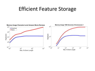 Efficient Feature Storage
 