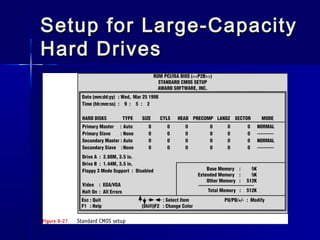 Setup ffoorr LLaarrggee--CCaappaacciittyy 
HHaarrdd DDrriivveess 
 