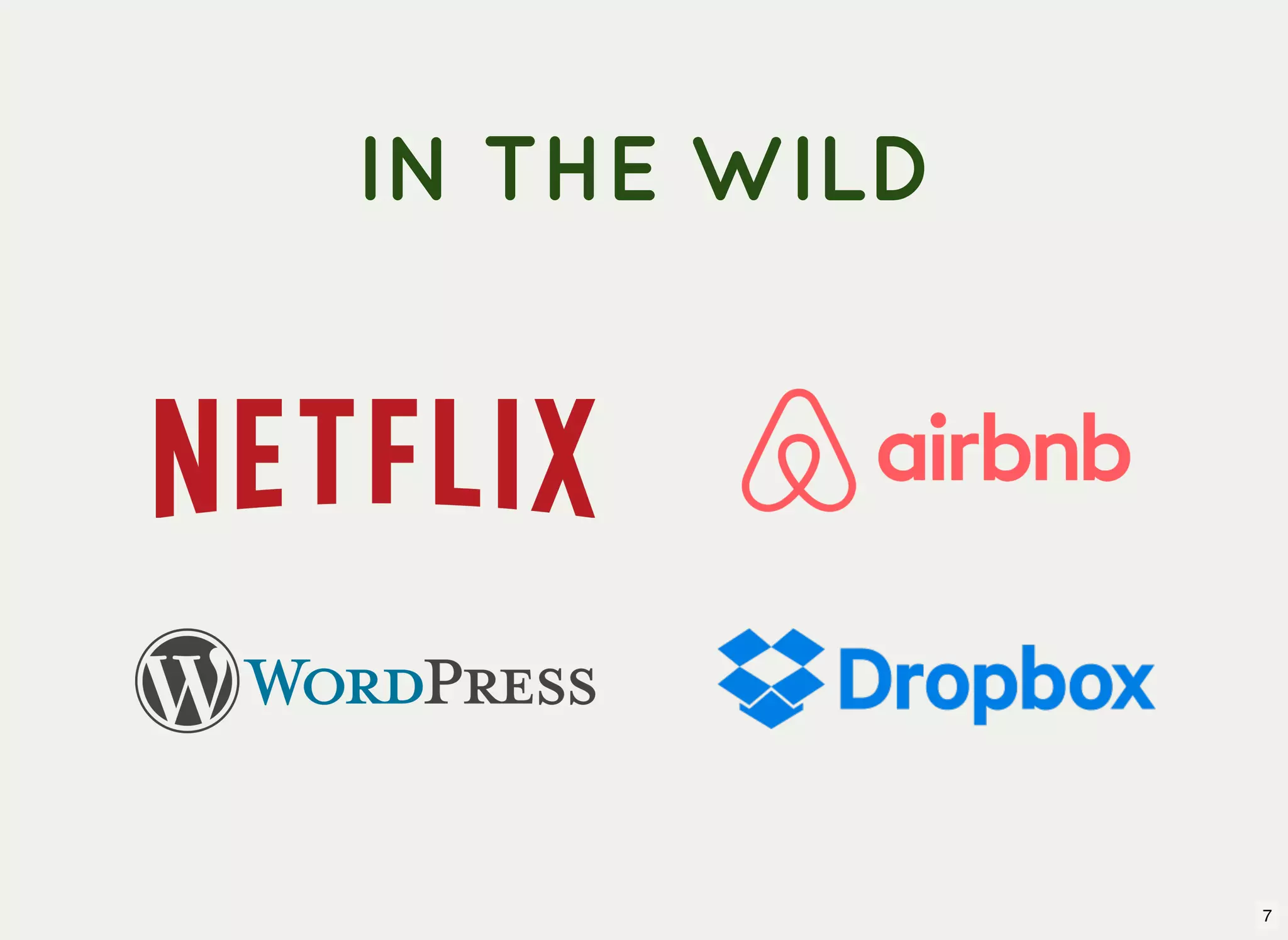 IN THE WILD 7 