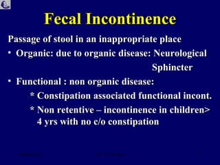 Constipation in Infants & Children | PPT