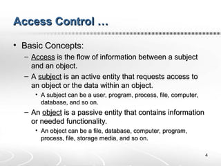 Concept Access Module (9)ICT3303 - Acvdfvdvdfvdvcess Control.ppt