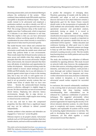 Adversarial Robustness in AI-Driven Cybersecurity Solutions: Thwarting ...