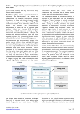 A Lightweight Digital Twin Framework for Structural Dynamic Model ...
