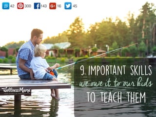 9 important skills
we owe it to our kids
to teach them
14330042 16 45
 
