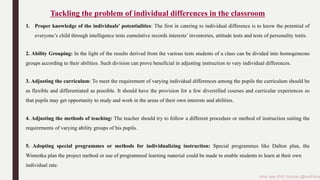 Individual Differences | PPT
