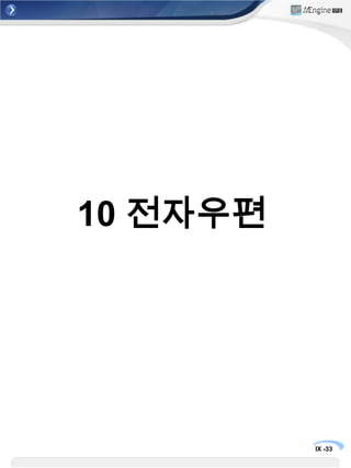 9. SMS1. SMS 발송*업무가 전달될 때마다 담당자에게 업무 알림을 통해 자동으로 SMS가 전달된다.①②③추가로 문자 메시지를 보내고자 하는 경우새로 시작하기에서 SMS발송 선택메시지 내용 입력‘찾기’ 버튼을 클릭하면, 친구 리스트가 뜨고 그 중 보내고자 하는 사람을 선택 후 ‘완료 처리’ 버튼 클릭* 친구를 추가는 ‘2 환경설정’에  ‘add Friend’ 참고
