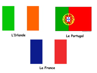L’IrlandeLe PortugalLa France