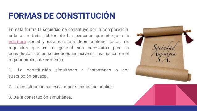 SOCIEDAD ANONIMA