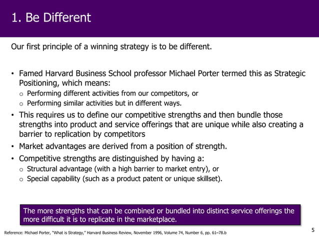 9 Key Principles to Successful Organizational Strategy | PPT