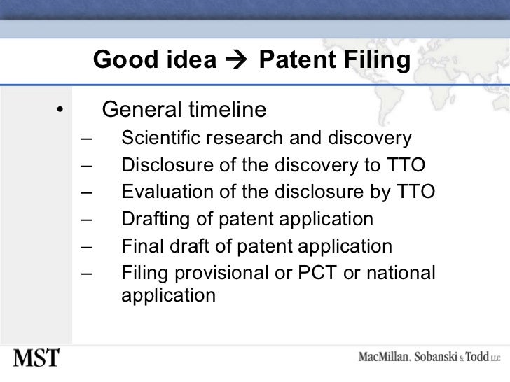 09 the u s patent process conception to filing