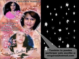 También tu puedes participar solo escribe a: nicgarza@hotmail.com Viernes 25 de febrero Para Estudiar y Meditar: Preguntas Para Dialogar: 