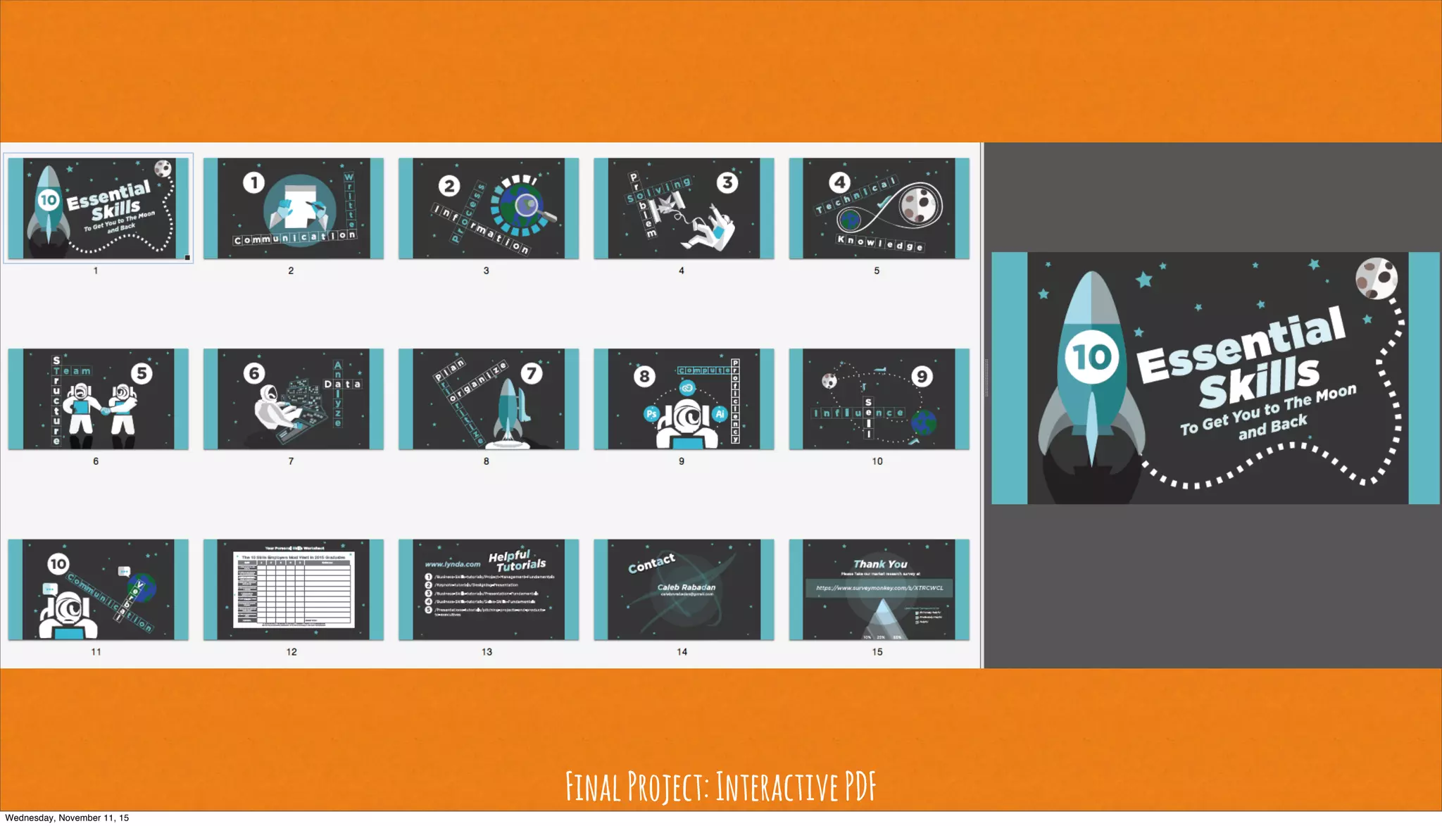 FinalProject:InteractivePDF
Wednesday, November 11, 15
 