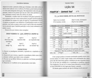 Gramática hebraica (gordon chown)