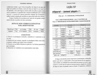 Gramática hebraica (gordon chown)