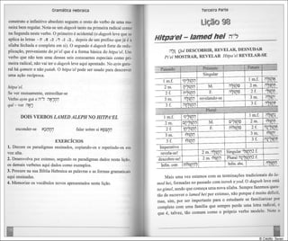 Gramática hebraica (gordon chown)