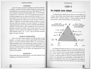 Gramática hebraica (gordon chown)