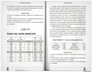 Gramática hebraica (gordon chown)