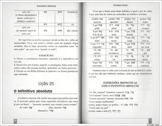 Gramática hebraica (gordon chown)