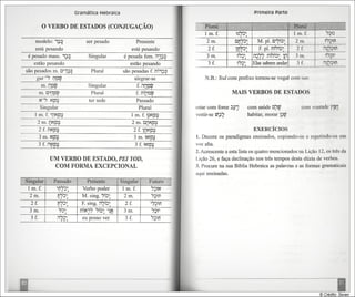 Gramática hebraica (gordon chown)