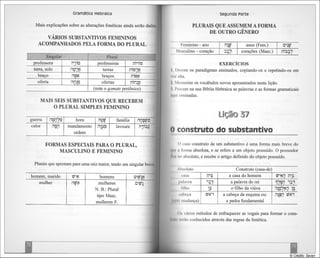 Gramática hebraica (gordon chown)