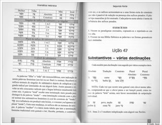 Gramática hebraica (gordon chown)