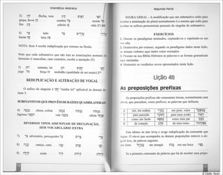 Gramática hebraica (gordon chown)