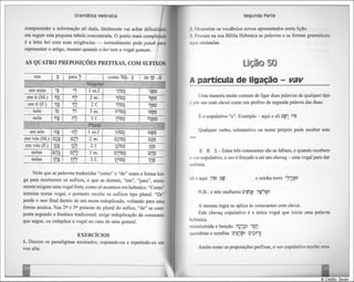 Gramática hebraica (gordon chown)