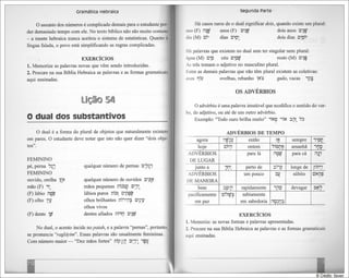 Gramática hebraica (gordon chown)