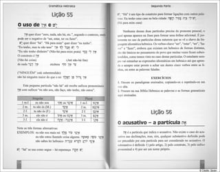 Gramática hebraica (gordon chown)