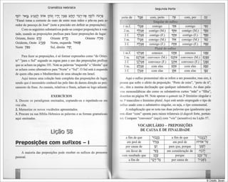 Gramática hebraica (gordon chown)