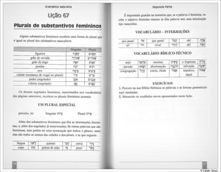 Gramática hebraica (gordon chown)