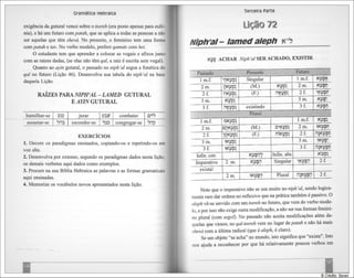 Gramática hebraica (gordon chown)