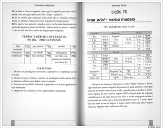 Gramática hebraica (gordon chown)