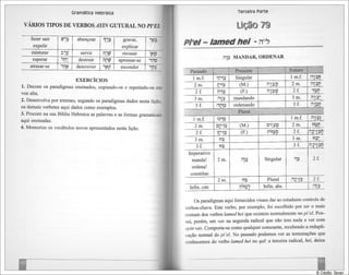 Gramática hebraica (gordon chown)