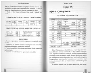Gramática hebraica (gordon chown)