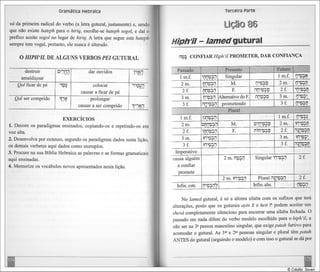 Gramática hebraica (gordon chown)