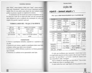 Gramática hebraica (gordon chown)