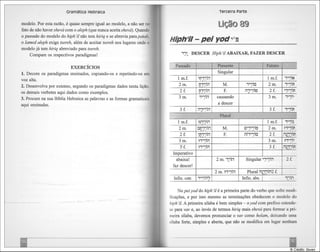 Gramática hebraica (gordon chown)