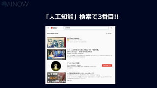 「人工知能」検索で3番目!!
 